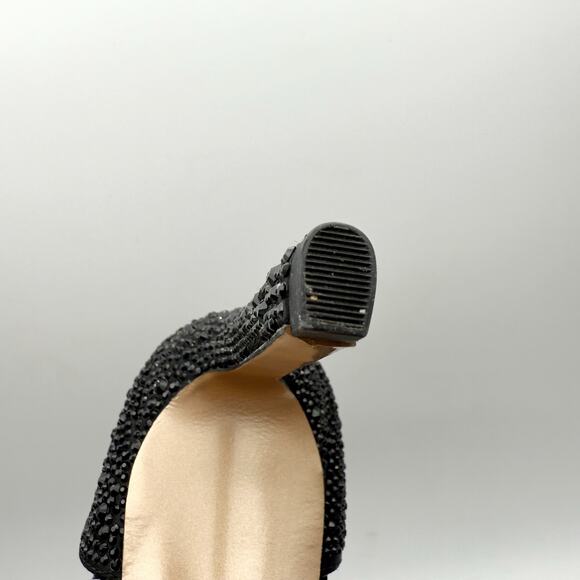 Naturalizer Pnina Tornai Womens Rak Platform Pump US 5.5 M Black Satin EUC - Picture 13 of 14